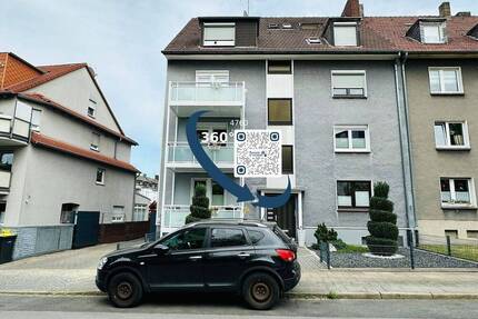 Mehrfamilienhaus mit Balkonen und Garagen in Essen-Altendorf