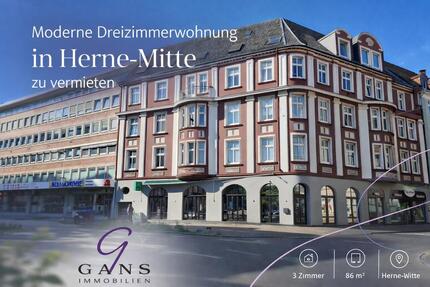 Großzügige 3 Zimmer-Wohnung mit Charme in Herner City