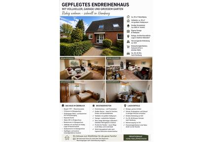 Endreihenhaus in Edendorf - 259.000,00&nbsp;EUR Kaufpreis, ca.&nbsp; 95,00&nbsp;m&sup2; in Hohenlockstedt (PLZ: 25551)