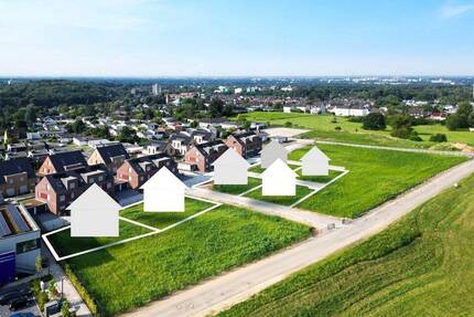 Baureifes Baugrundstück für ein freistehendes Haus ohne Bau- oder Architektenbindung! - Leverkusen Steinbüchel