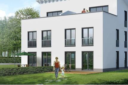 DHH in Wiesbaden – mit Dachterrasse und Garten