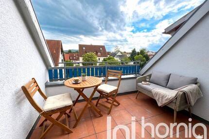Modernisierte Dachgeschosswohnung mit Balkon nahe Bautzen - Doberschau