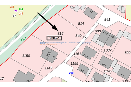 Grundstück zu verkaufen in Schlangen 295.000,00 € 1248 m²