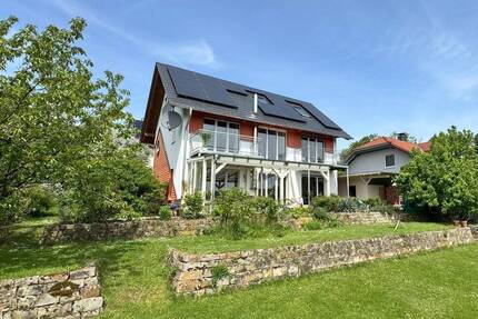 Architektonisches Wohlfühlhaus mit Gallerie & nachhaltiger Energietechnik in sonniger Lage - Liebenau