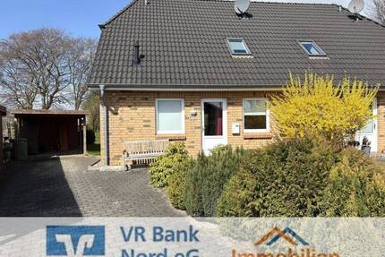 Attraktive Doppelhaushälfte mit Weitblick über Feld & Wiesen - Busdorf