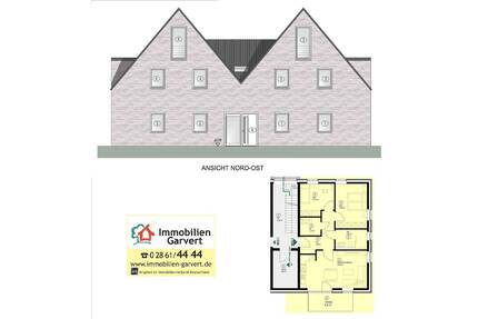 Neubau! Moderne Erdgeschoss-Wohnung mit Terrasse, Garten, im 4-Familienhaus, Borken-Weseke_A2510