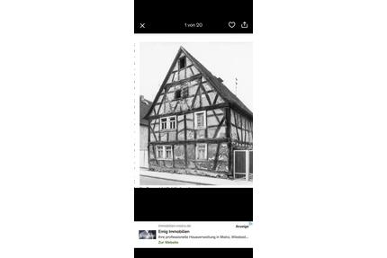 Denkmalschutz Haus - 73.000,00&nbsp;EUR Kaufpreis, ca.&nbsp; 210,00&nbsp;m&sup2; in Rodgau (PLZ: 63110)