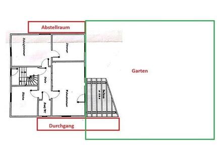 3 Zi.Whg. in Trossingen, großer Garten, zentrumsnah, EBK,