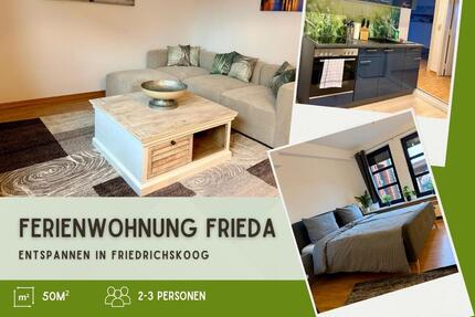 Urlaub an der Nordsee! JETZT 10% Rabatt! Ferienwohnung mit Hund - Friedrichskoog