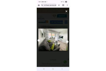 Strandnahe Ferienwohnung in Cuxhaven Döse zu vermieten, Hund erl.