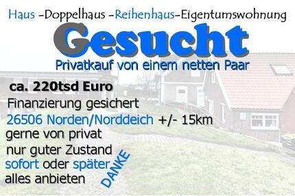 HausDHHEigentumswohnung - 220.000,00&nbsp;EUR Kaufpreis, ca.&nbsp; 90,00&nbsp;m&sup2; in Norden (PLZ: 26506)