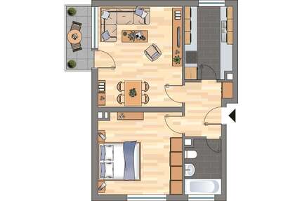 Wohnung zum Mieten in Mayen 409,00 € 51.3 m²