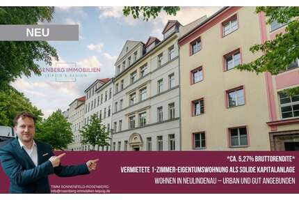Wohnung zum Kaufen in Leipzig Neulindenau 59.900,00 € 33.3 m² - Leipzig / Neulindenau