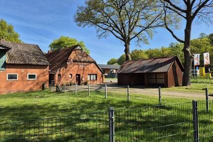 Achtung Tierhalter! Resthof, mit Nebengebäude, mit 6055 m² Hof & Weideland! - Dötlingen Aschenstedt