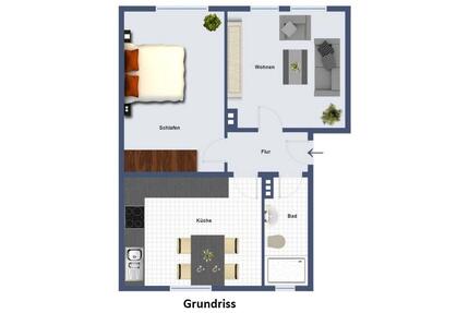 2-Zimmer Eigentumswohnung Osnabrück – vermietet, zentrale Lage