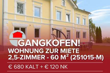 Wohnung zum Mieten in Gangkofen 680,00 € 60 m²