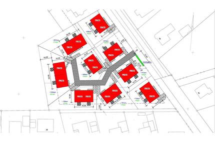 Grundstück für Doppelhäuser (18 DHH2380 m² Wfl.) - Huntlosen-Großenkneten - Oldenburg 10 Min. Fahrt