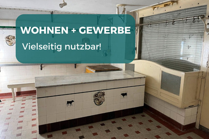 Wohn- und Geschäftshaus mit Ladenfläche & Potenzial in Schraplau - Farnstädt