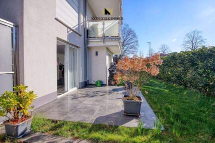 Helle 2-Zimmer-Wohnung mit großem Garten, moderner Dusche und Stellplatz in Lahr - Lahr/Schwarzwald