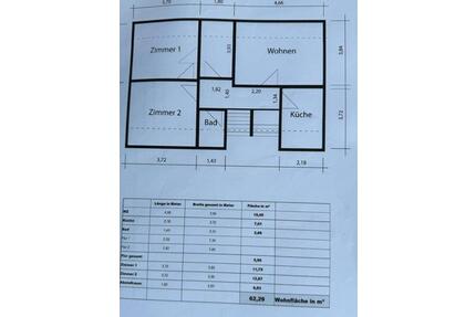 Die 3,5-Zimmer-Dachgeschosswohnung befindet sich im 2. OG - Schermbeck