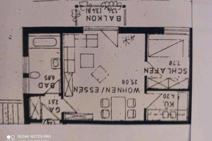 Gemütliche zentrale Wohnung - 890,00&nbsp;EUR Kaltmiete, ca.&nbsp; 48,00&nbsp;m&sup2; in Ingolstadt (PLZ: 85055) Nordost