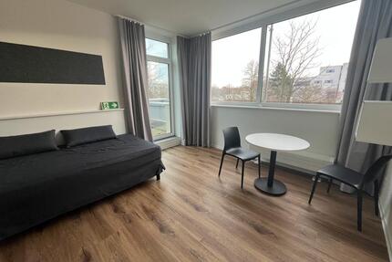 Studentenwohnheim - möblierte 1-Raum Wohnung mit Balkon oder Terrasse - Dresden Cotta