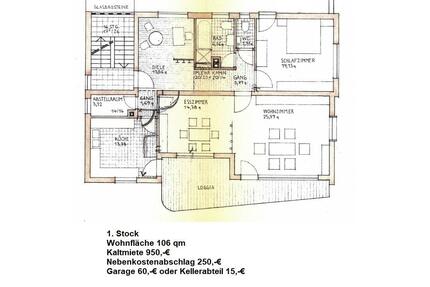 2 Zimmer Wohnung - 950,00&nbsp;EUR Kaltmiete, ca.&nbsp; 106,00&nbsp;m&sup2; in Haßfurt (PLZ: 97437)