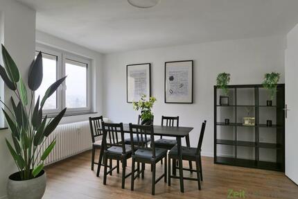 (EF1219_M) Kassel-Stadt: Kirchditmold, moderne möblierte Dachgeschosswohnung in einer ruhigen Wohnsiedlung