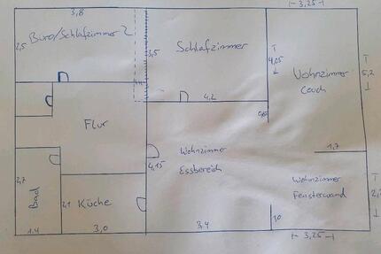 85qm Wohnung zum 1. Juni - 825,00&nbsp;EUR Kaltmiete, ca.&nbsp; 85,00&nbsp;m&sup2; in Wiehl (PLZ: 51674)