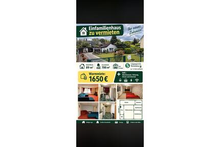 Einfamilienhaus mit Garten Möbliert - Berlin Lichtenberg