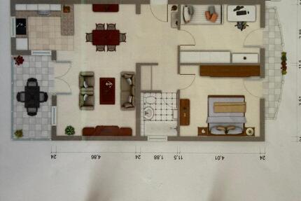 Mietwohnung in Alsweiler - 940,00&nbsp;EUR Kaltmiete, ca.&nbsp; 89,00&nbsp;m&sup2; in Tholey (PLZ: 66636)