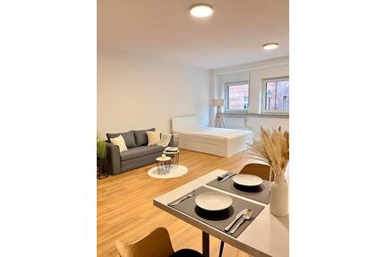 Sanierte 1-Zimmer-Wohnung im Herzen Nürnbergs - voll möbliert mit Einbauküche