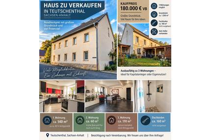 Renditeobjekt Mehrfamilienhaus zu verkaufen - Teutschenthal