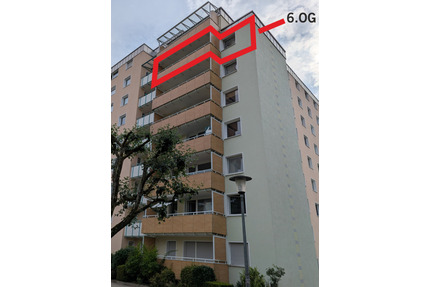 Bezugsfreie, frisch renovierte ETW im 6.OG mit Weitblick - München Ramersdorf-Perlach