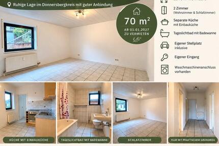2Zimmer-Wohnung mit EinbaukücheStellplatz in Niedermoschel 70 m² - Gaugrehweiler