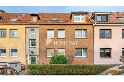 Teilvermietetes & gepflegtes Zweifamilienhaus mit Garten | ca. 125 + 65 m² WEs | BHV - Bremerhaven Lehe