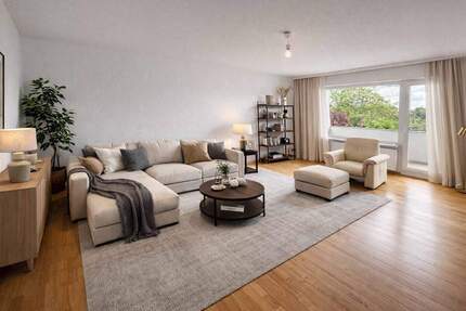 Natur vor der Tür: 3-Zimmer-Wohnung mit Feldrandlage! - Frankfurt am Main Nieder-Erlenbach