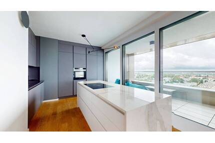 Exklusive und komfortable Wohnung mit Panoramablick - Frankfurt am Main Gallus