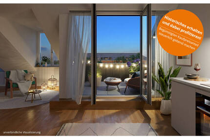 3 Zimmer-Dachgeschoss-Wohnung mit ca. 76m² und gemütlicher Terrasse - Potsdam Krampnitz