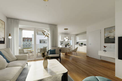 Einziehen und Wohlfühlen - Barrierefreie neue 2-Zimmer-Wohnung mit Komfort und Charme - Schwarzach