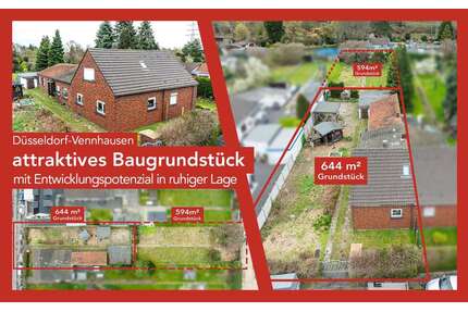 Grundstück zu verkaufen in Düsseldorf 449.000,00 € 644 m²
