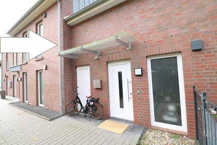 Topmoderne, neuwertige Reihenendwohneinheit mit Pkw-Stellplatz in zentrumsnaher Stadtlage - Cloppenburg