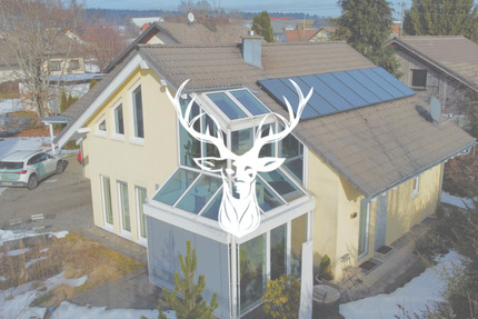 Traumhaftes Architektenhaus mit modernem Glaswintergarten in ruhiger Lage von Remetschwiel - Weilheim