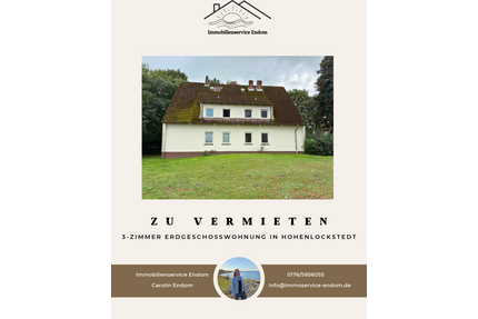 Wohnung zum Mieten in Hohenlockstedt 440,00 € 62.15 m²