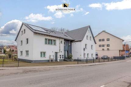 Wohnen & Arbeiten unter einem Dach - Modernisiertes Wohn- und Geschäftshaus mit großem Grundstück - Waiblingen Bittenfeld