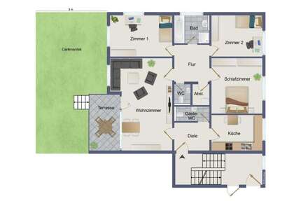 Wohnung zum Kaufen in Müllheim 435.000,00 € 101.59 m²