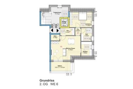 3 - Zi Wohnung im Neubau 6 Parteien Haus in Siedlungshausen (Winterberg)