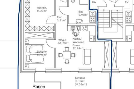 Nachmieterin für 2-Zimmer Whg in Steinfurt-Borghorst