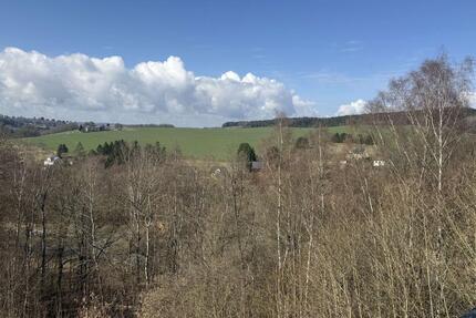 moderne 2-Raum-Wohnung mit Balkon und herrlichem Ausblick in ruhigem Haus - Markneukirchen