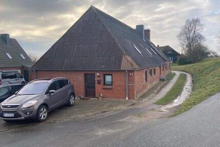 Wohnen direkt am Deich, in einer neu renovierten 2,5 Zimmer-EG Wohnung, oder eine 3,5 Zimmerwhg. - Simonsberg